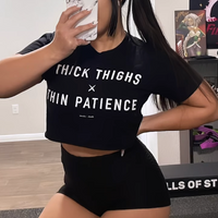 thick thighs thin patience tee