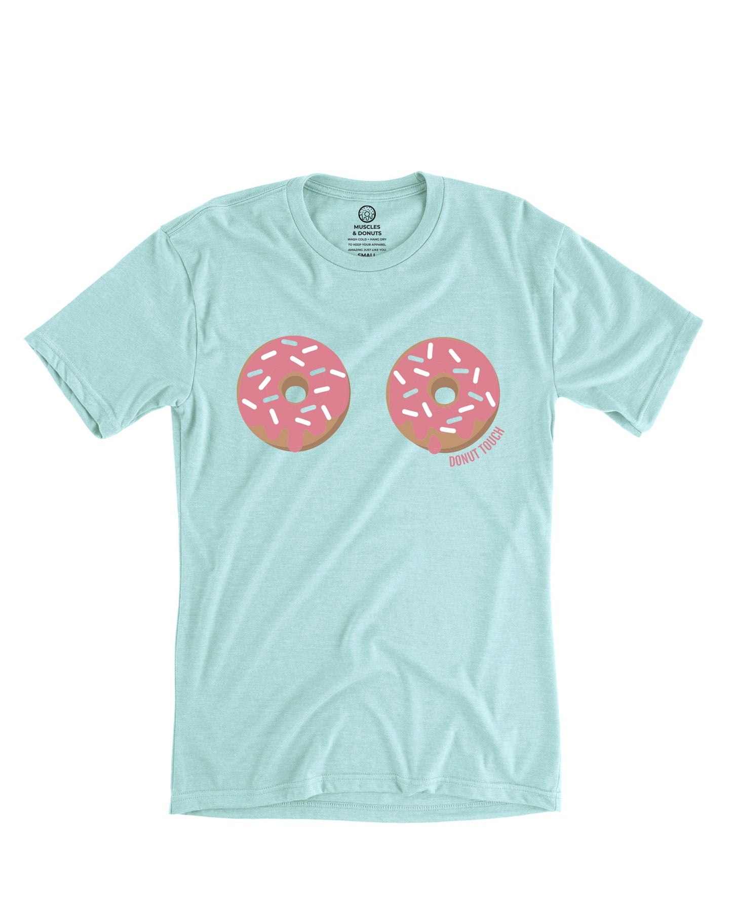 DONUT TOUCH! Dusty Blue Tee