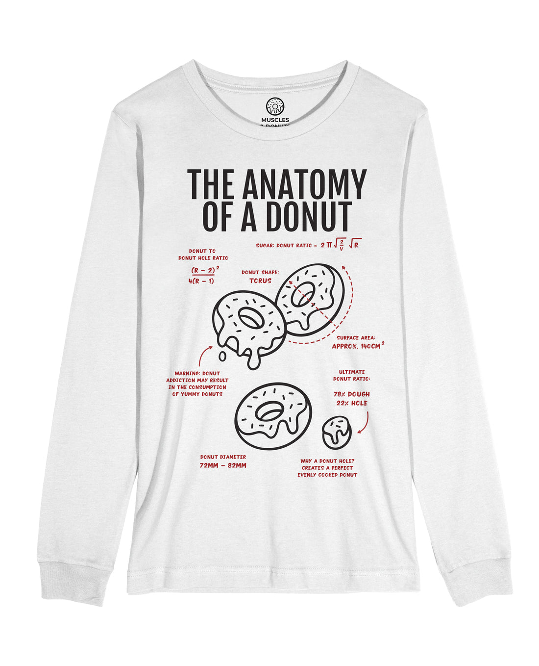The Anatomy of a Donut - Long Sleeve