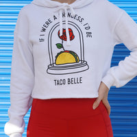 Taco Belle - Cropped Hoodie