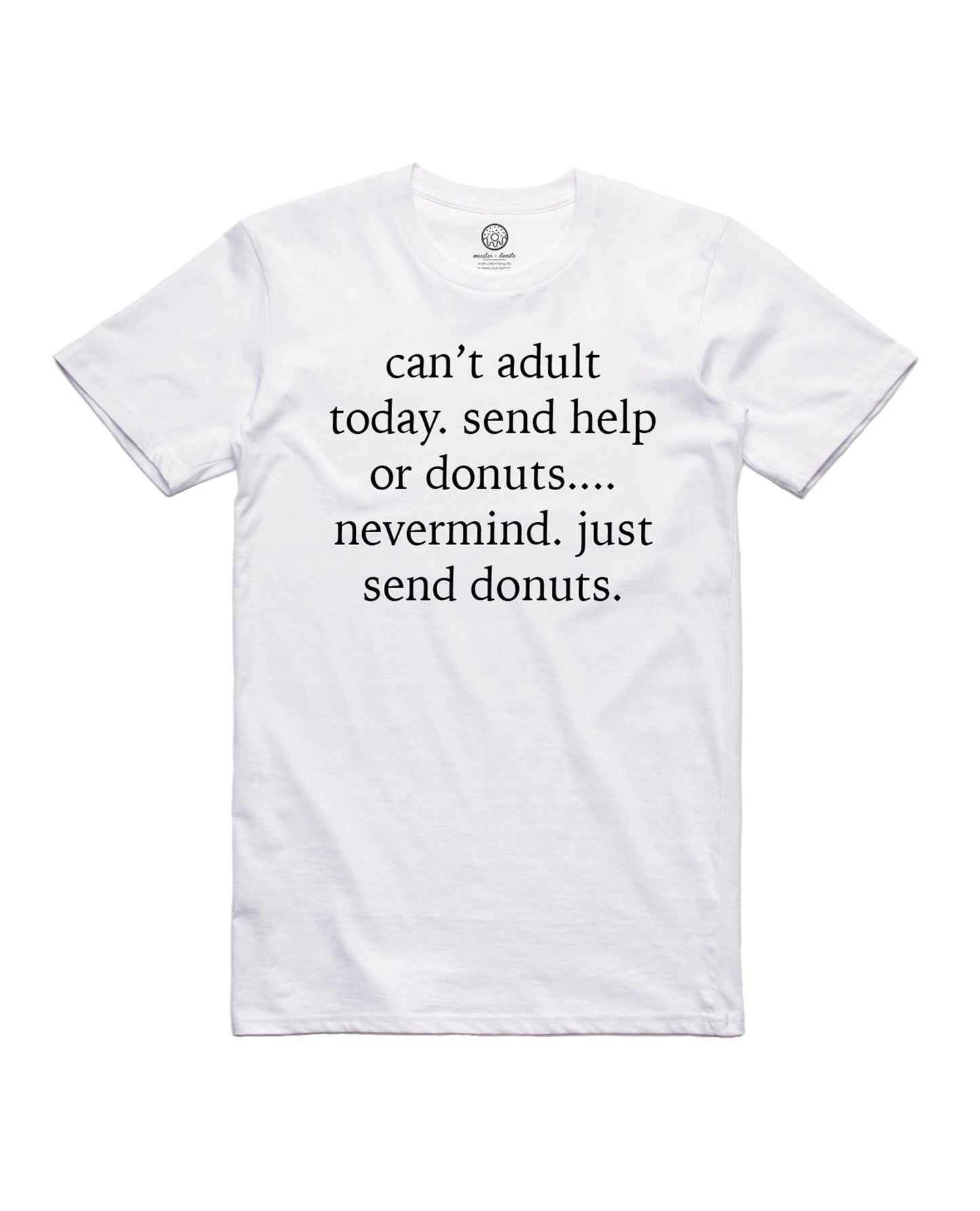 Send Donuts White Tee (Unisex Size)
